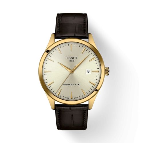 Tissot Classic Dream 40 Powermatic 80 Yellow Gold / Ivory